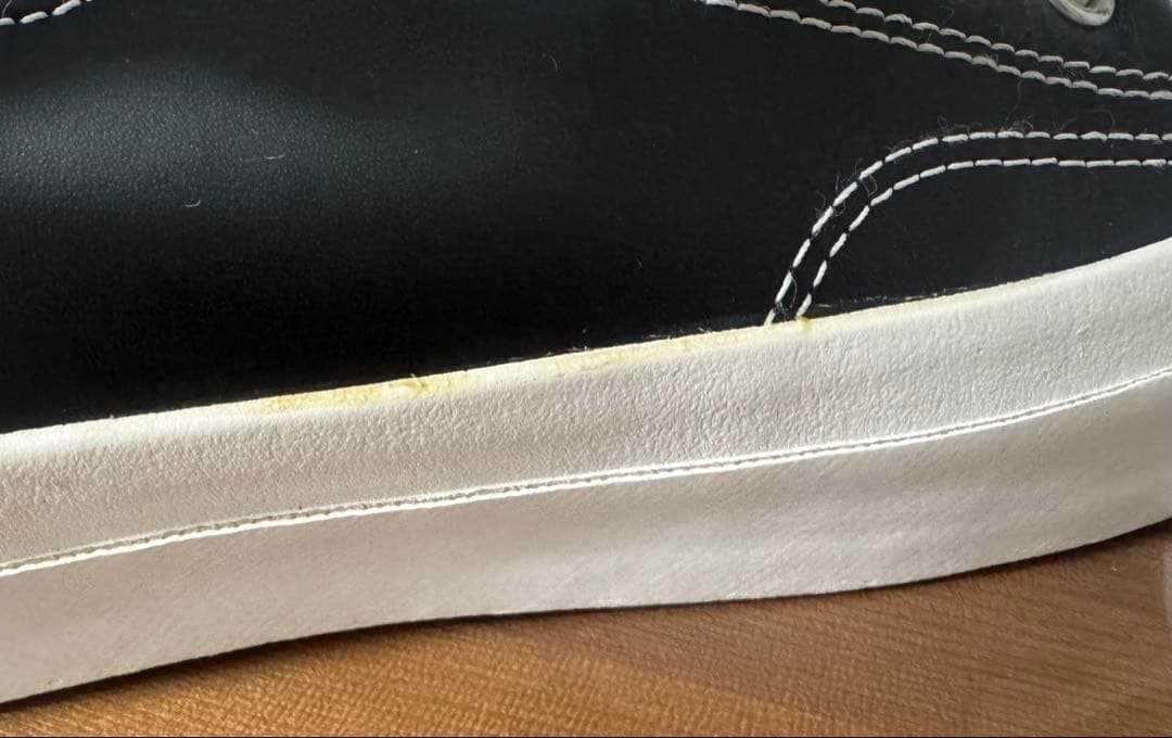 ソルティガ出品　ブラックスニーカー コンバース 廃盤