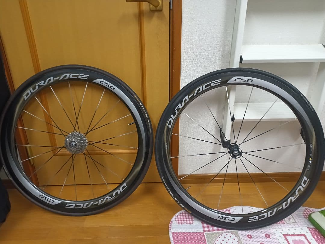 r*u様 Shimano DURA-ACE C50 カーボンディープホイール前後