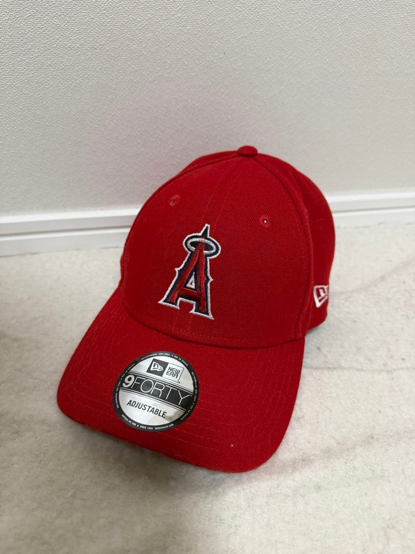 エンゼルス大谷翔平選手17 レッドキャップ 9FORTY
