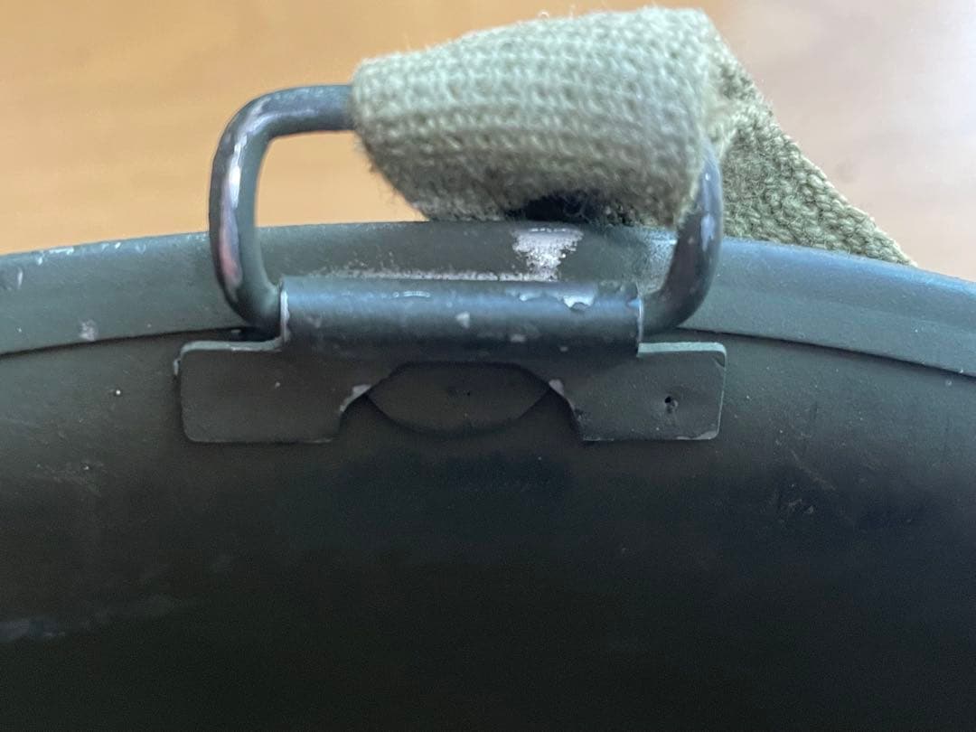 米戦艦ウィスコンシンの船底から発見実物デッドストック　M-1へルメットSET