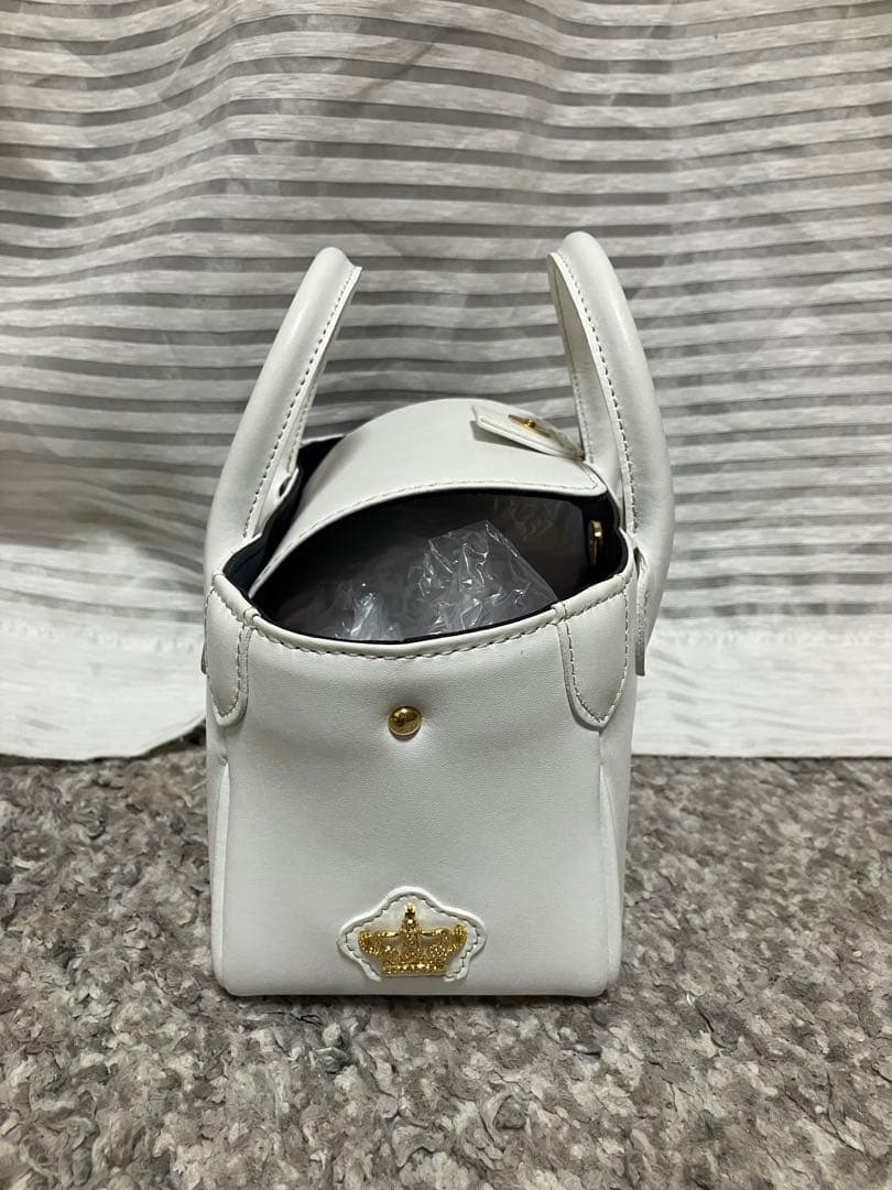 ADMJ スワロフスキー マイクロミニトートバッグ