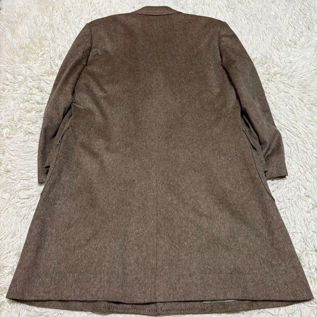 美品 ゼニア カシミヤ 100% チェスターコート ロング 高級 Lサイズ 相当