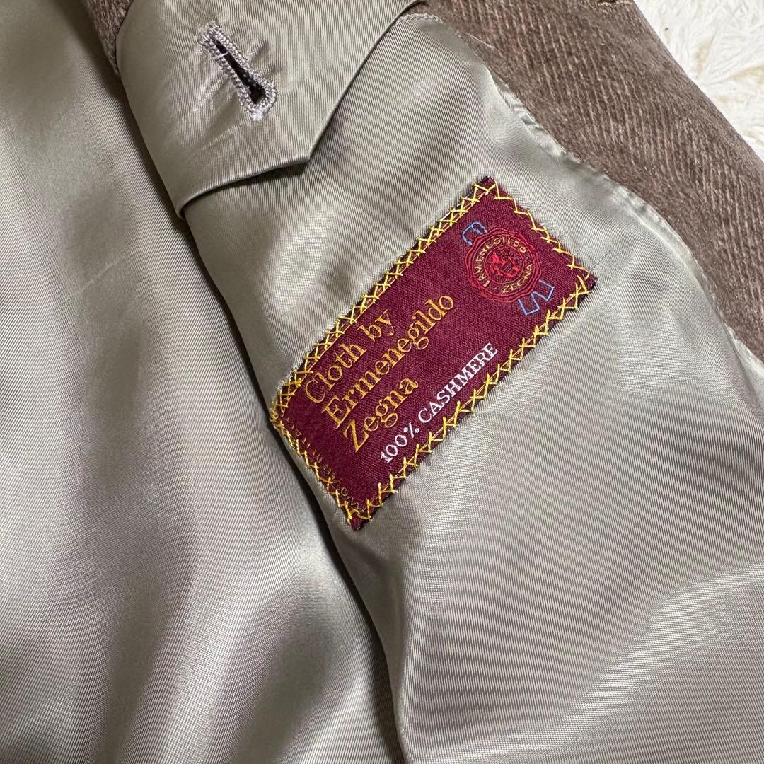 美品 ゼニア カシミヤ 100% チェスターコート ロング 高級 Lサイズ 相当