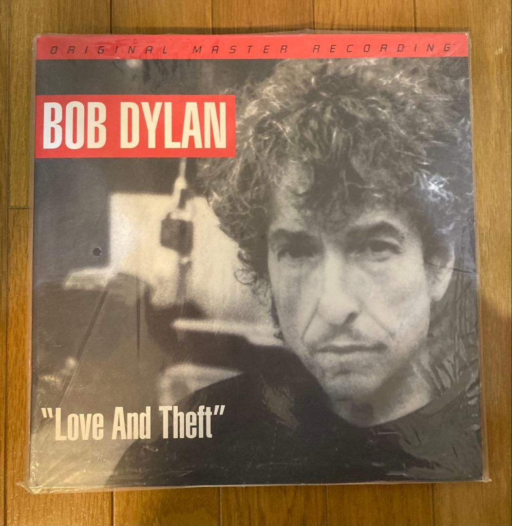 稀少高音質100番台Love&Theft Bob Dylanボブディランレコード