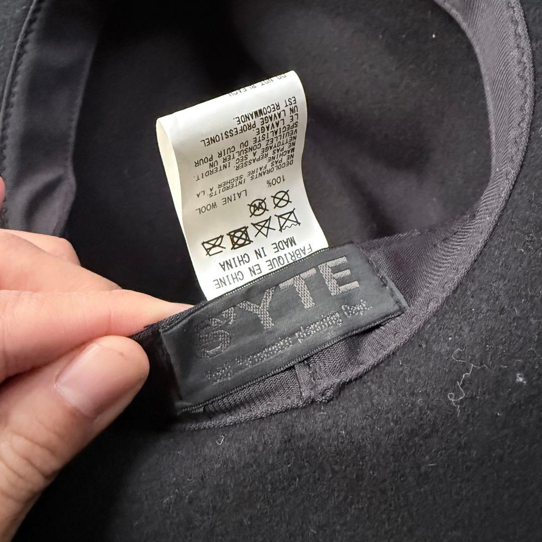Yohji Yamamoto S’YTE ウールハット ブラック