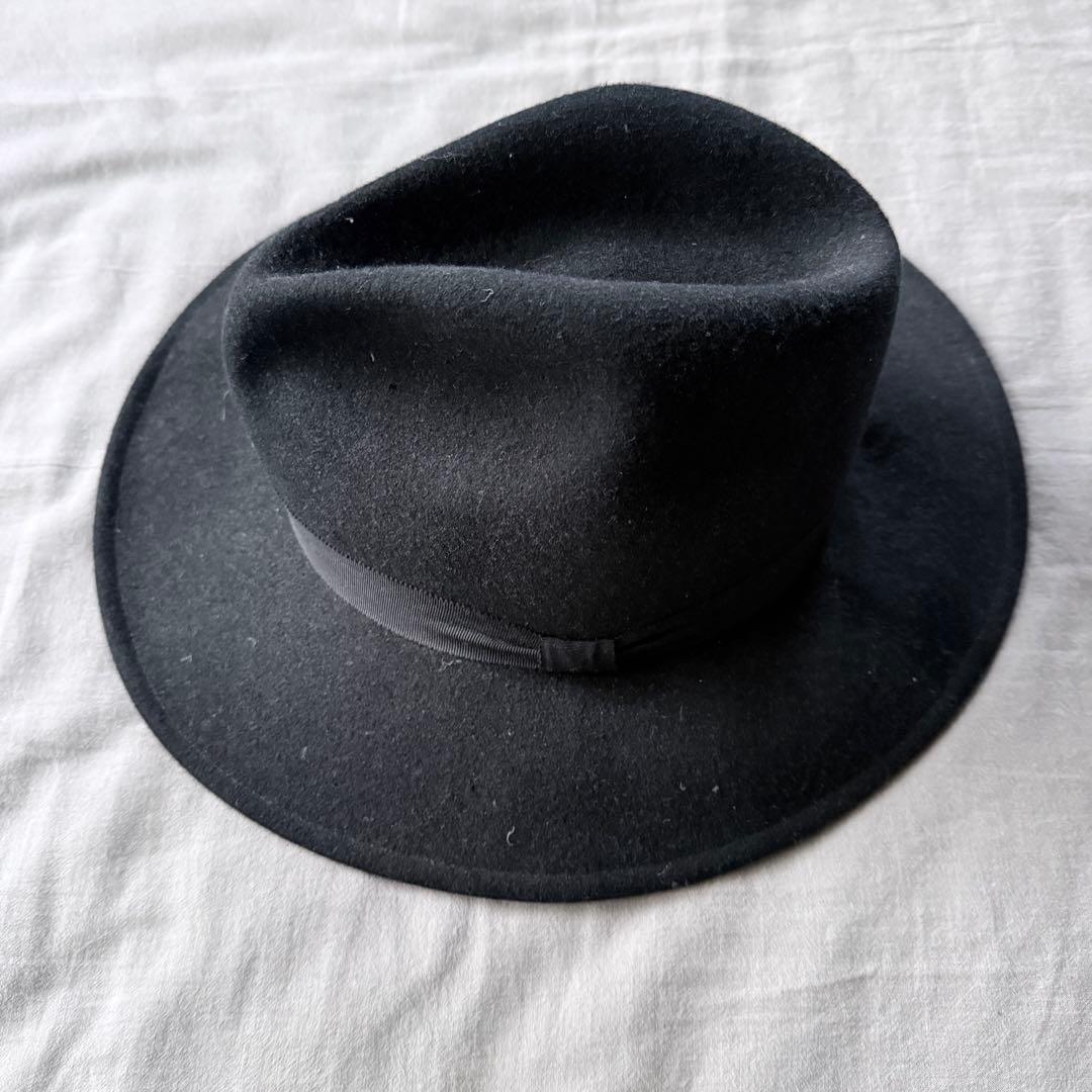 Yohji Yamamoto S’YTE ウールハット ブラック