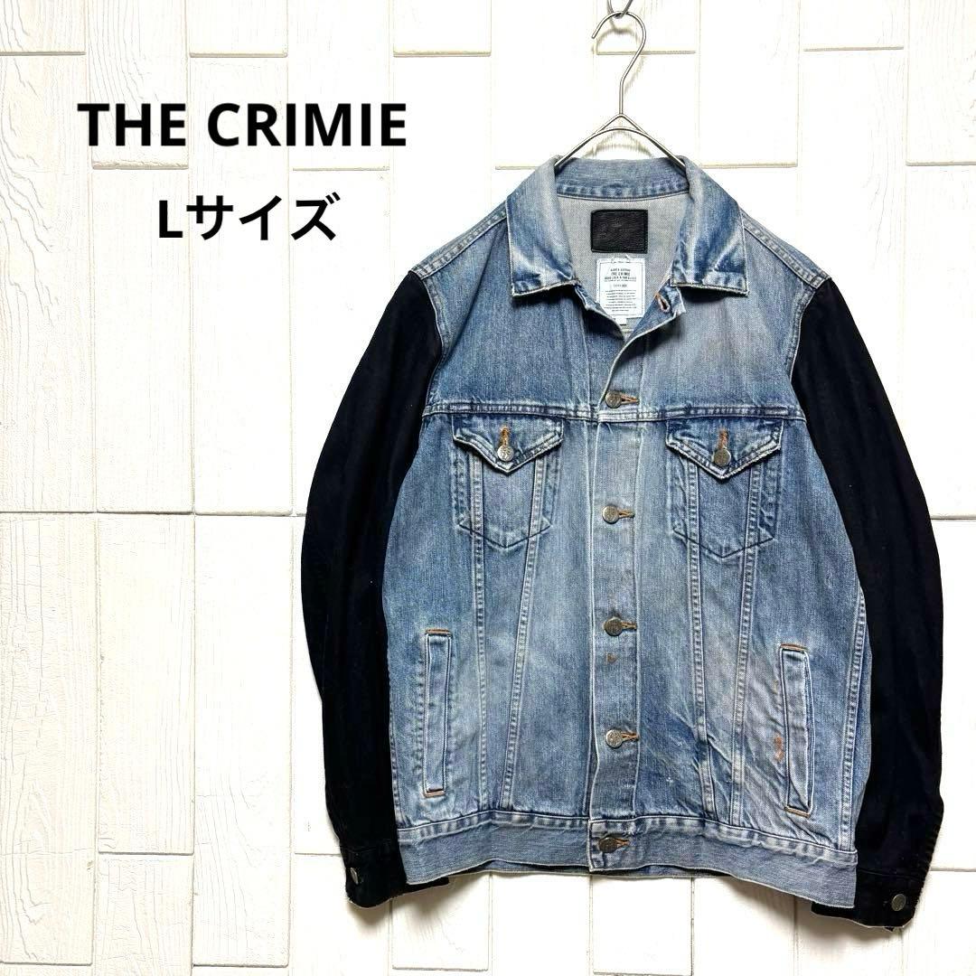希少 THE CRIMIE クライミー ダメージ加工 デニム ジャケット L