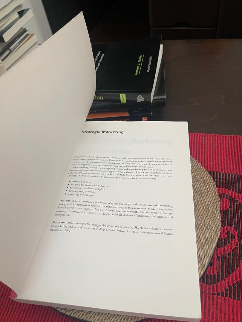 Strategic Marketing 第二版