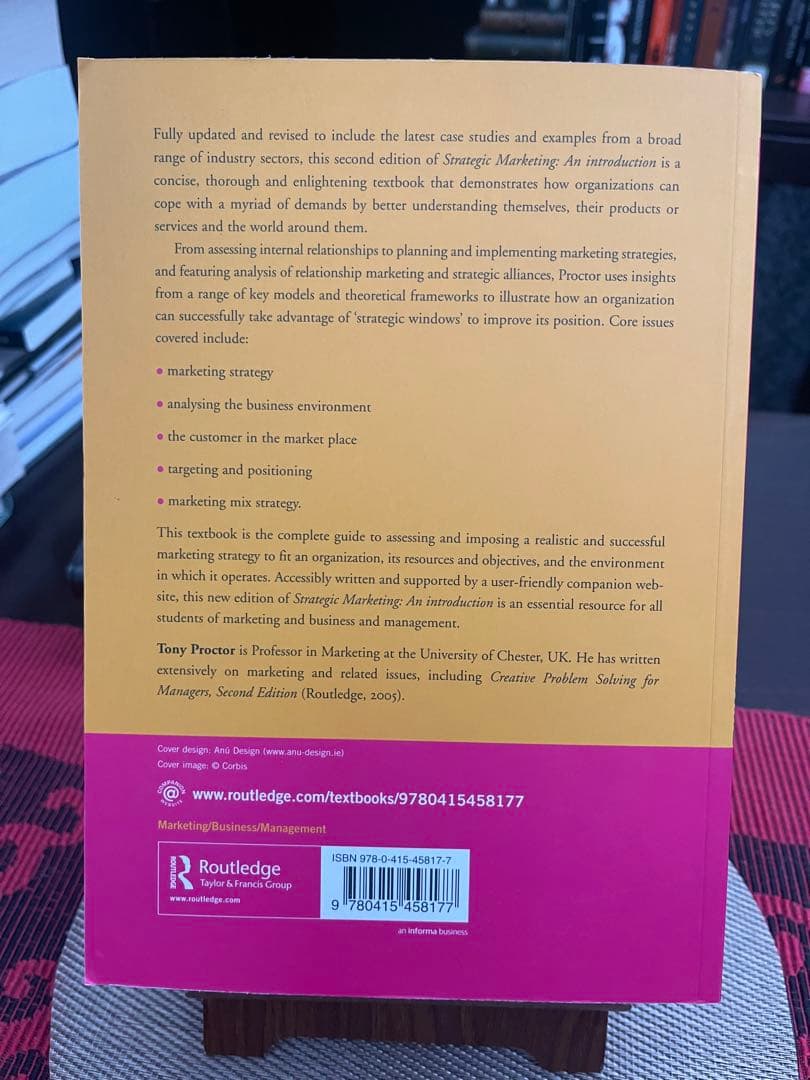 Strategic Marketing 第二版