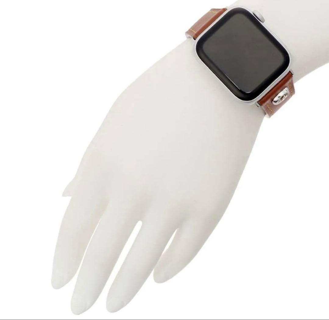 ラスト1点‼️新品未使用COACH Apple Watch レザー交換バンド