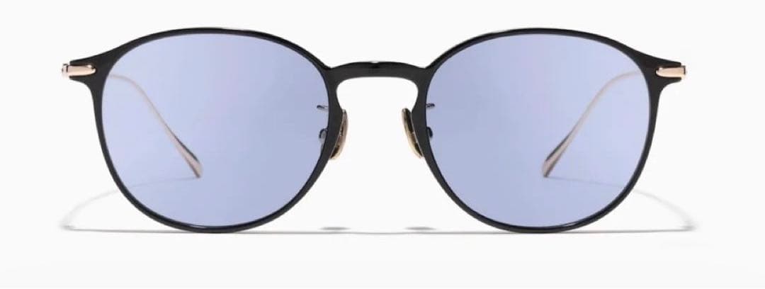 JINS メガネ　度なし　ミッドナイトブルー