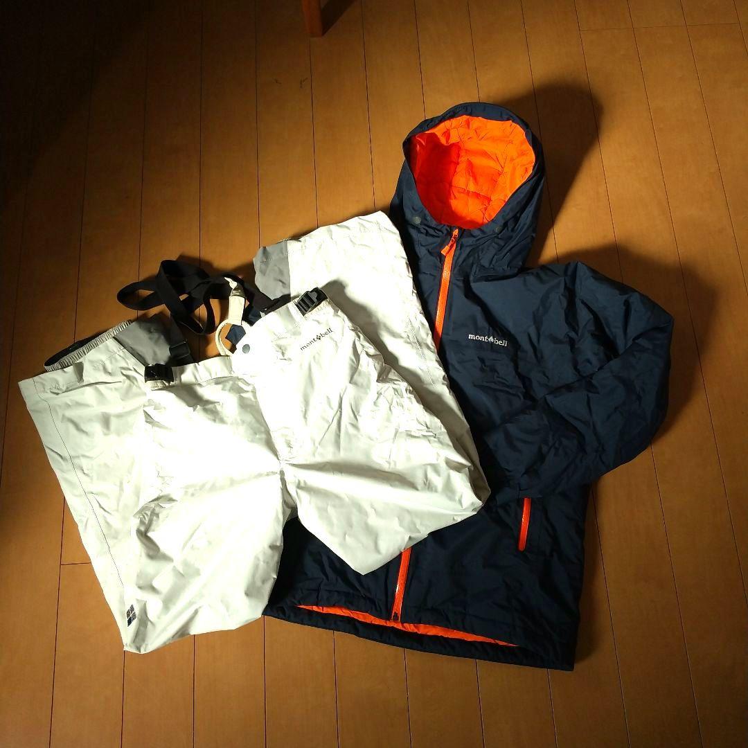 モンベル スキーウェア 上下 160