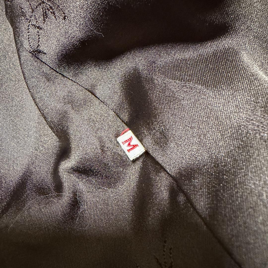 総丈90 EMBA ロングコート ブラウン ミンク セミロング