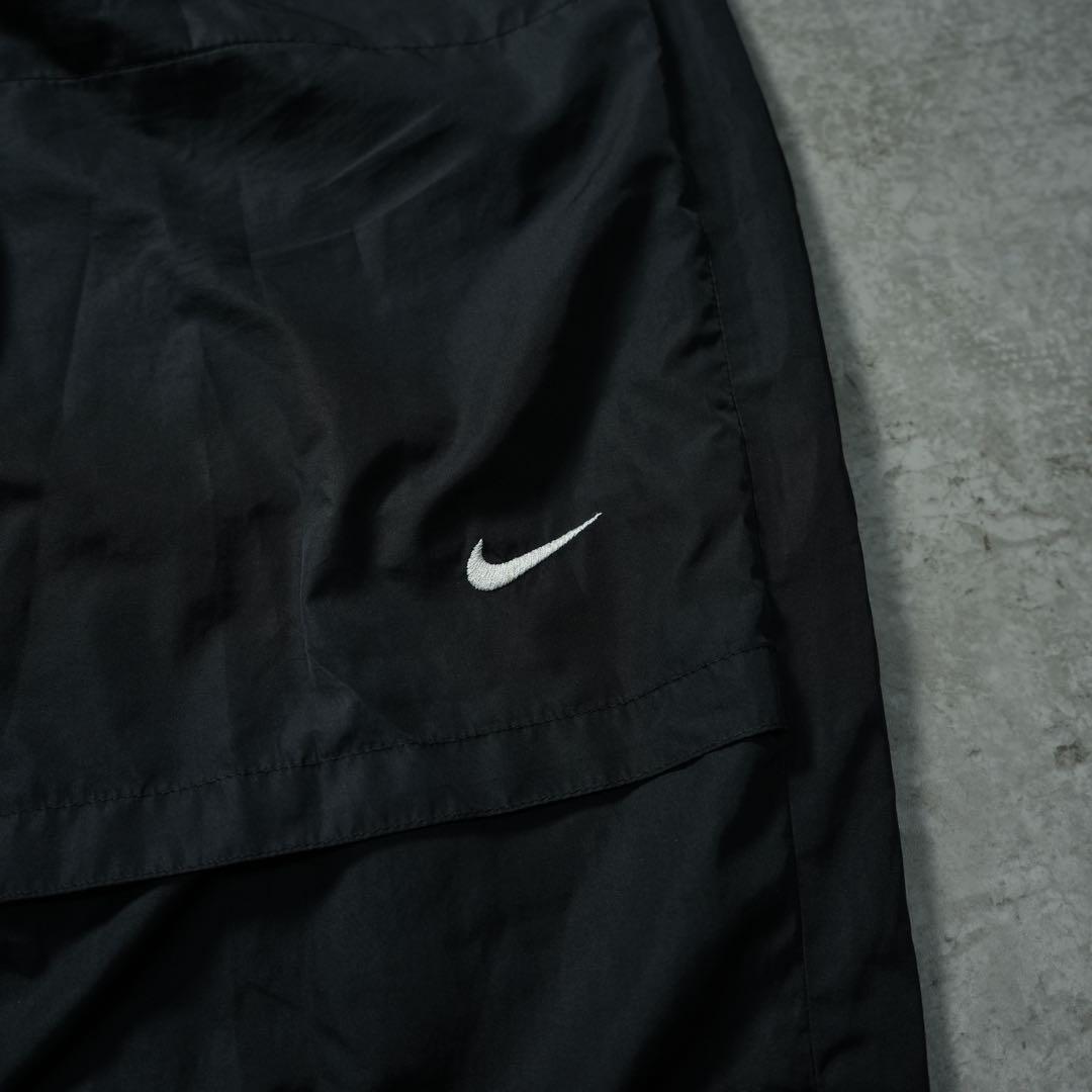 90s~00s NIKE バギーワイド ナイロンパンツ clima-fit