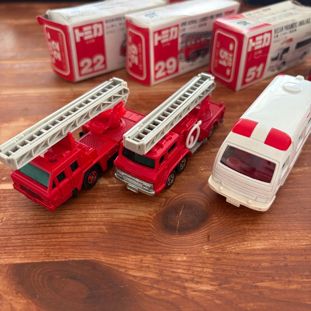 日本製 トミカ 消防車 救急車 まとめ売り 5台セット 今日だけ値下げ！