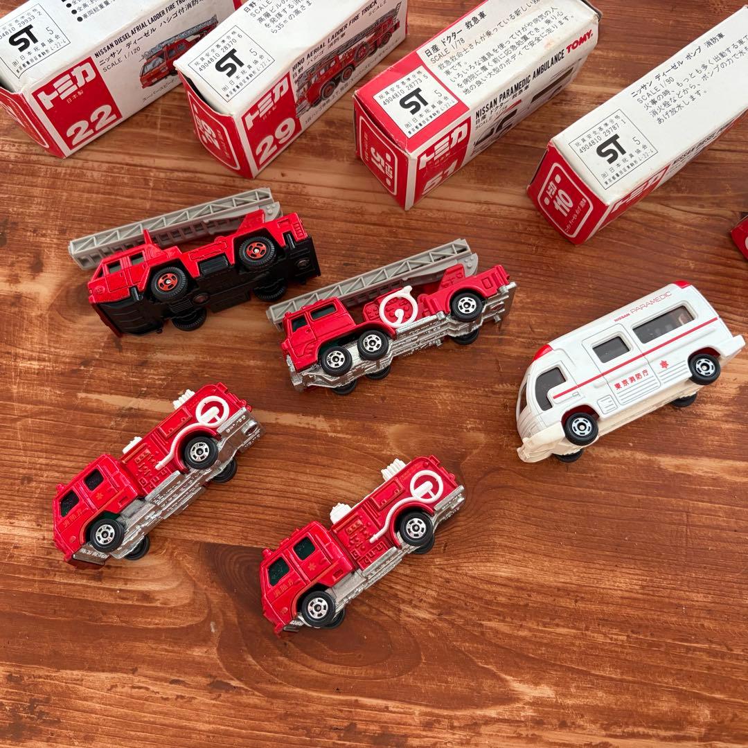 日本製 トミカ 消防車 救急車 まとめ売り 5台セット 今日だけ値下げ！