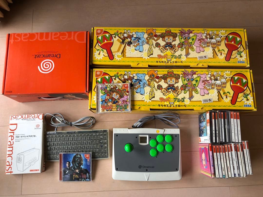 SEGA ドリームキャスト 周辺機器およびソフト一式