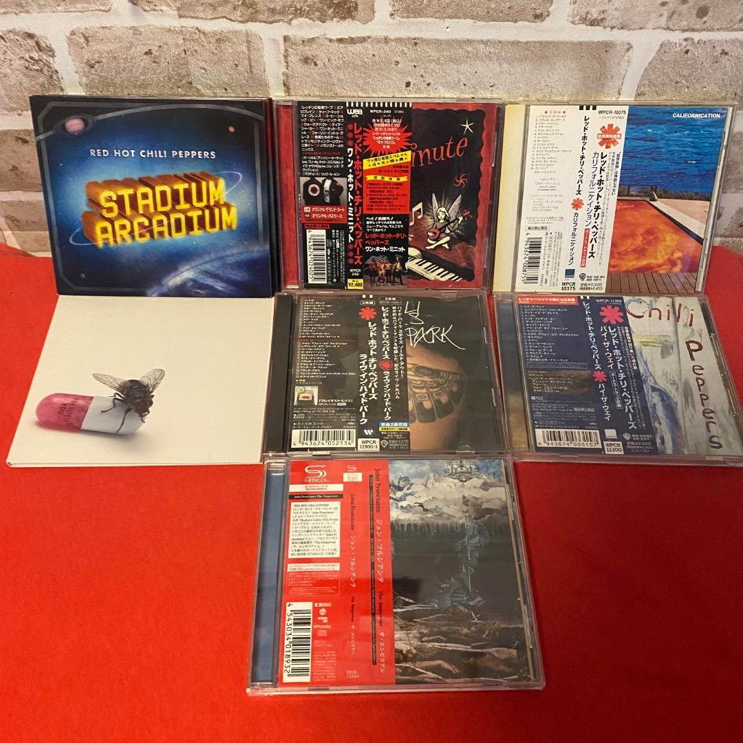 レッチリ CD6枚＋ジョンフルシアンテ 国内盤 帯あり