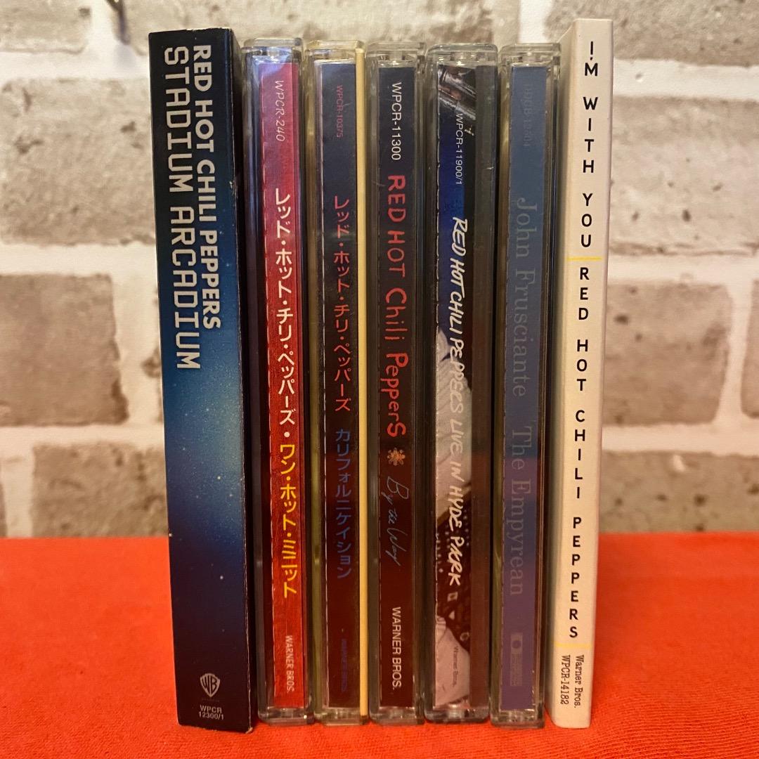 レッチリ CD6枚＋ジョンフルシアンテ 国内盤 帯あり