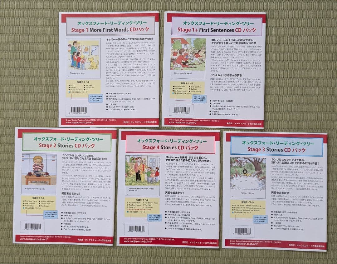 Oxford reading tree ORTトランクパックA　日本語ガイド付