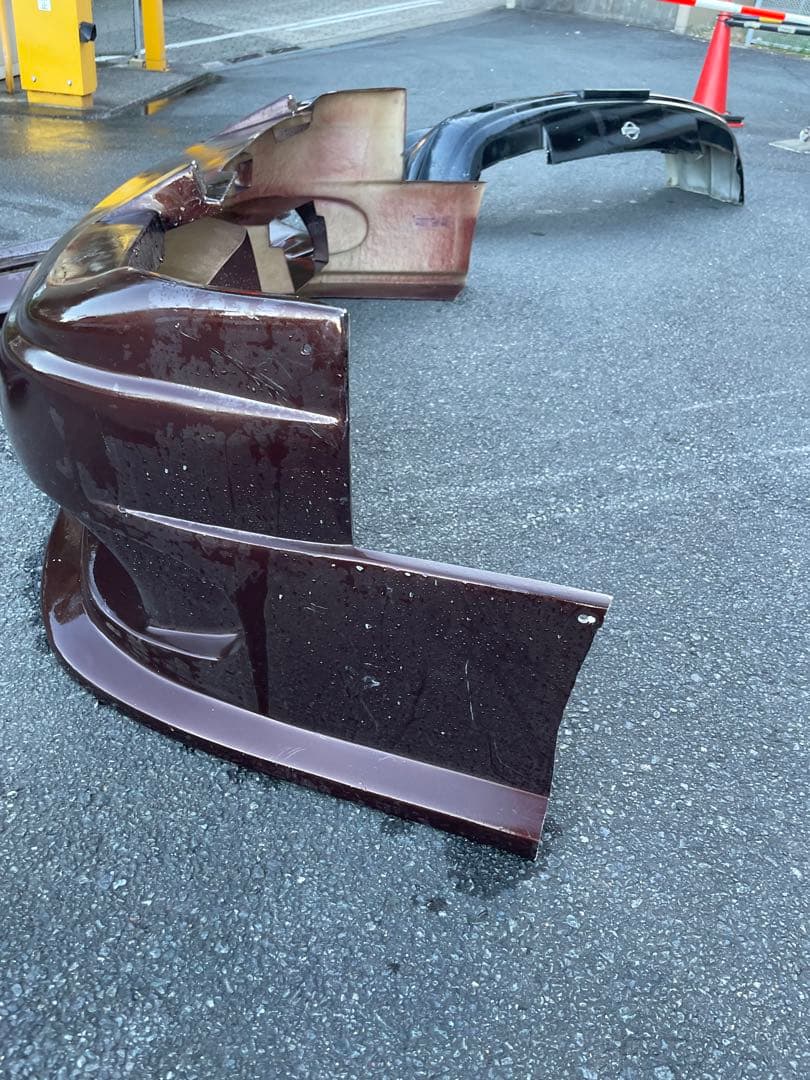 【180SX用 OriginLabo風神 フロントバンパー＆サイドステップ】