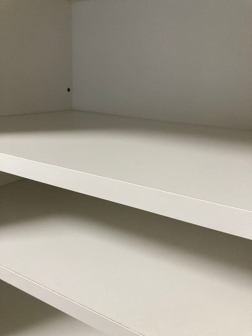 食器棚 日本製　引き戸　ミストガラス