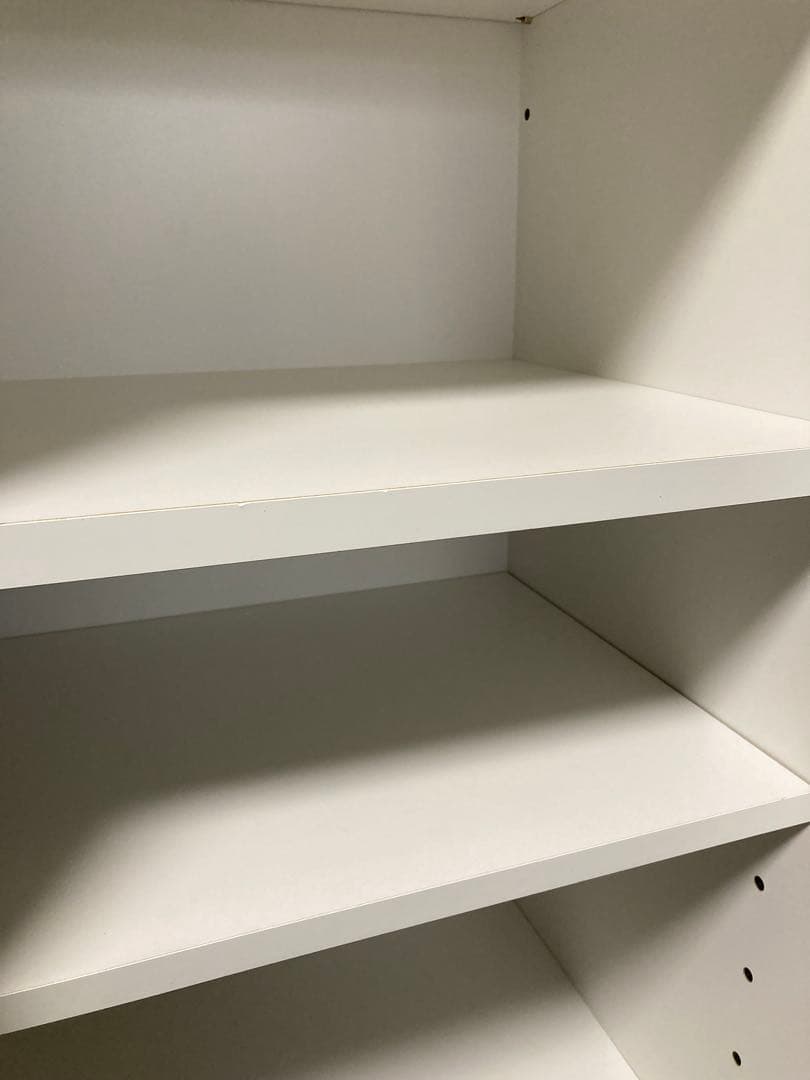 食器棚 日本製　引き戸　ミストガラス