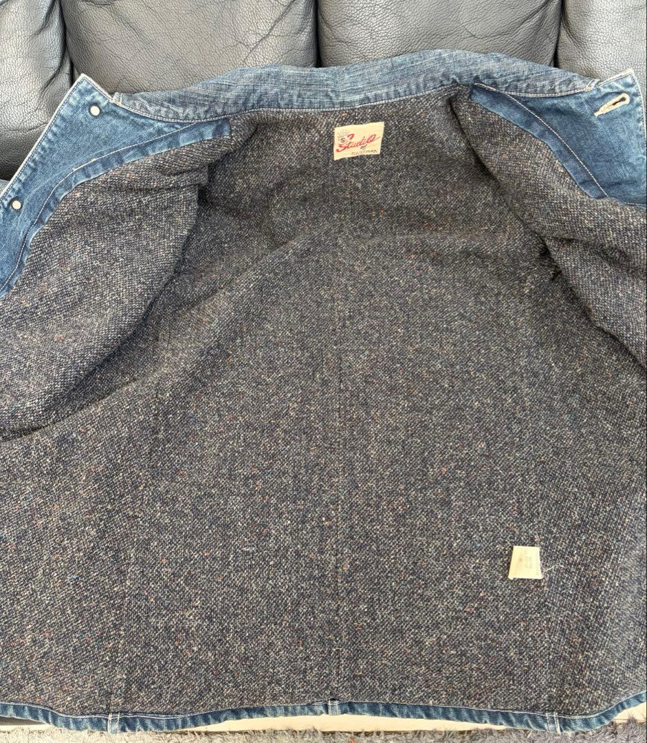 Studio D'Artisan デニムカバーオールブランケット付き！サイズL