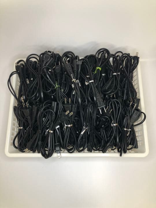 電源ケーブル　メガネケーブル　大量　80本