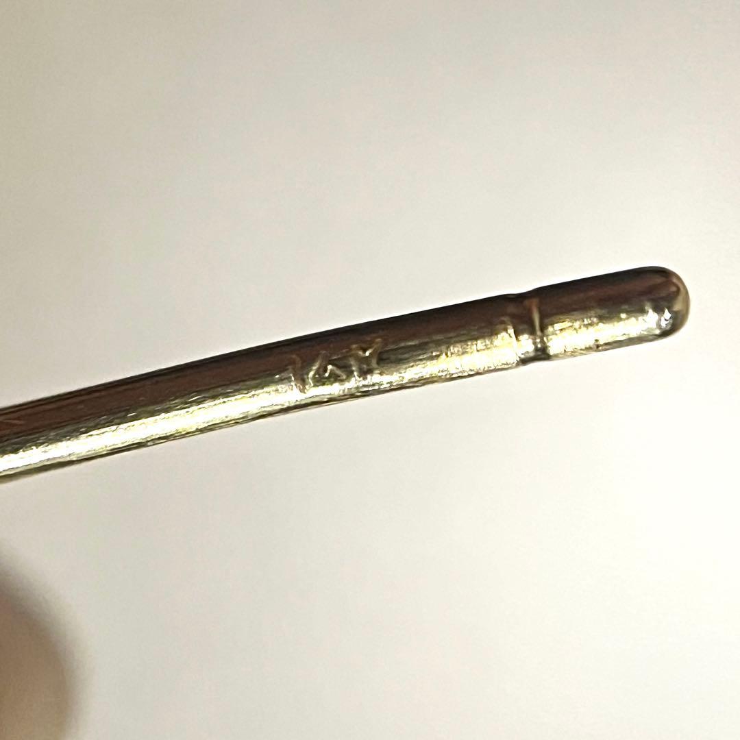 クロムハーツタイニースター ドロップ ピアス インボイス SV925 シルバー