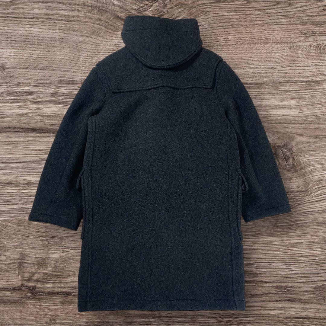 GLOVERALL ダッフルコート チャコール 英国製 ユニセックス フード