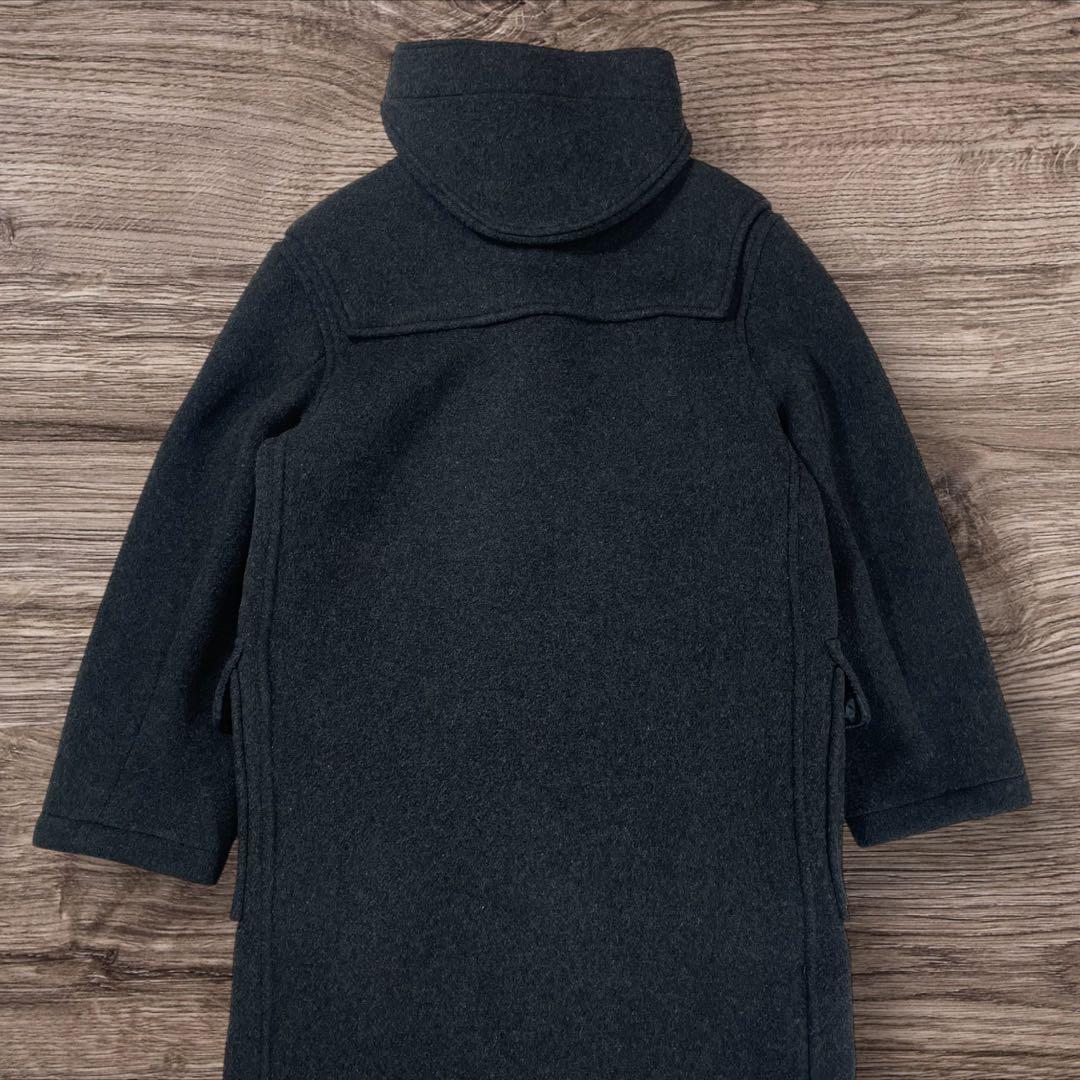 GLOVERALL ダッフルコート チャコール 英国製 ユニセックス フード