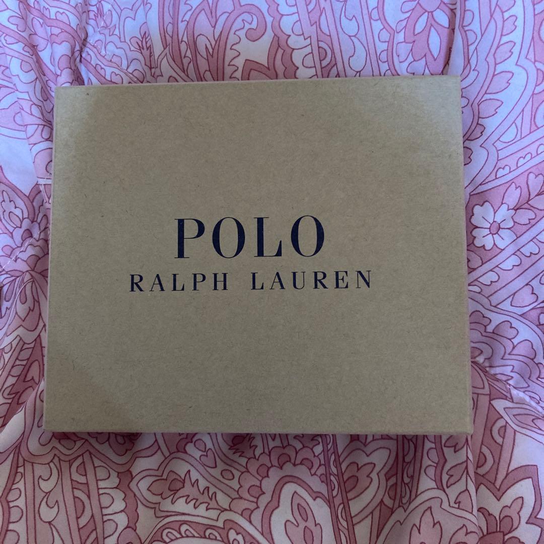 ポロ未使用品　2/13までの出品　POLO RALPH LAUREN 折り財布