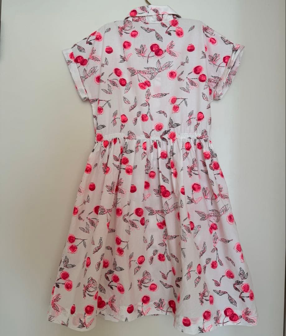 ボンポワン☆シャツワンピース☆size12