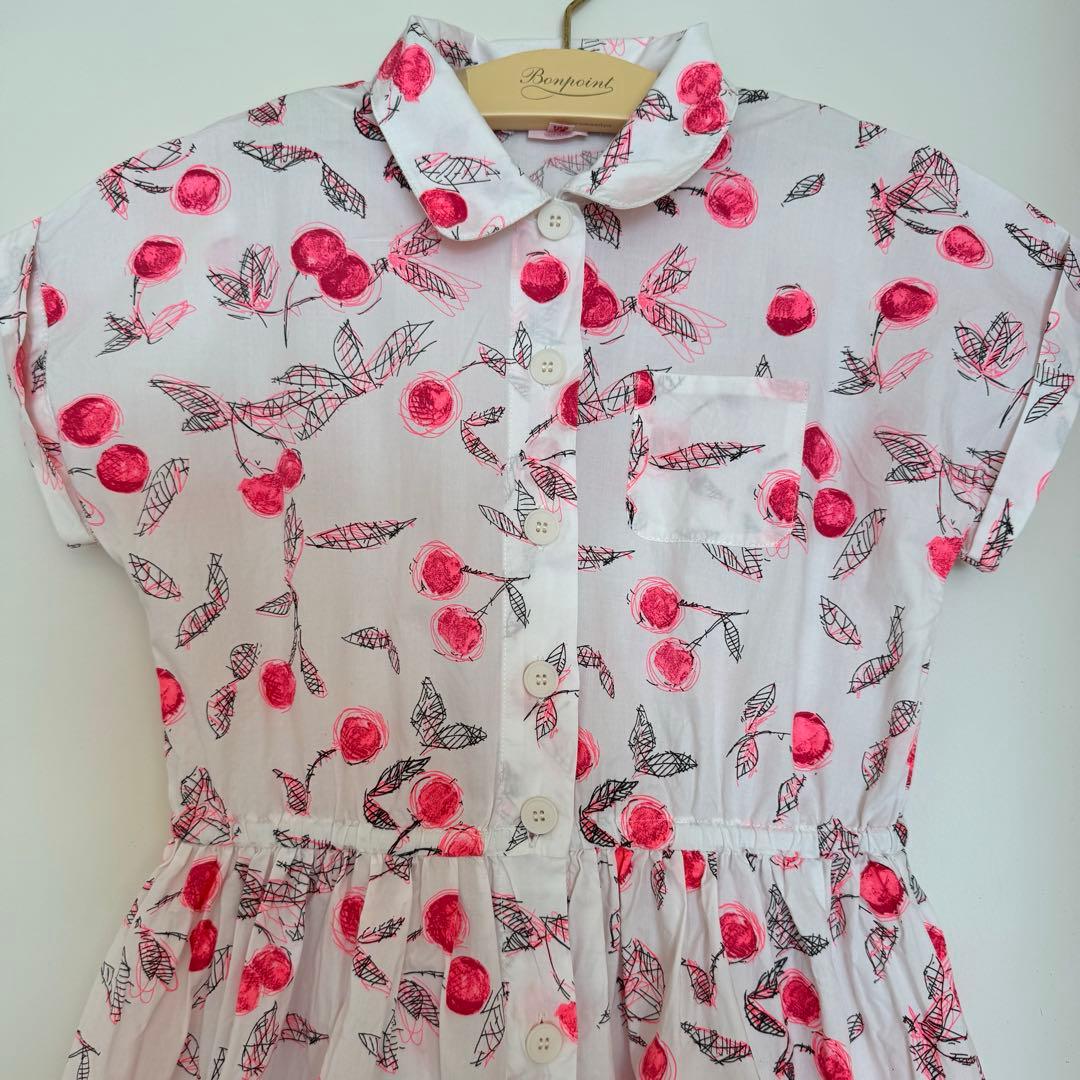 ボンポワン☆シャツワンピース☆size12