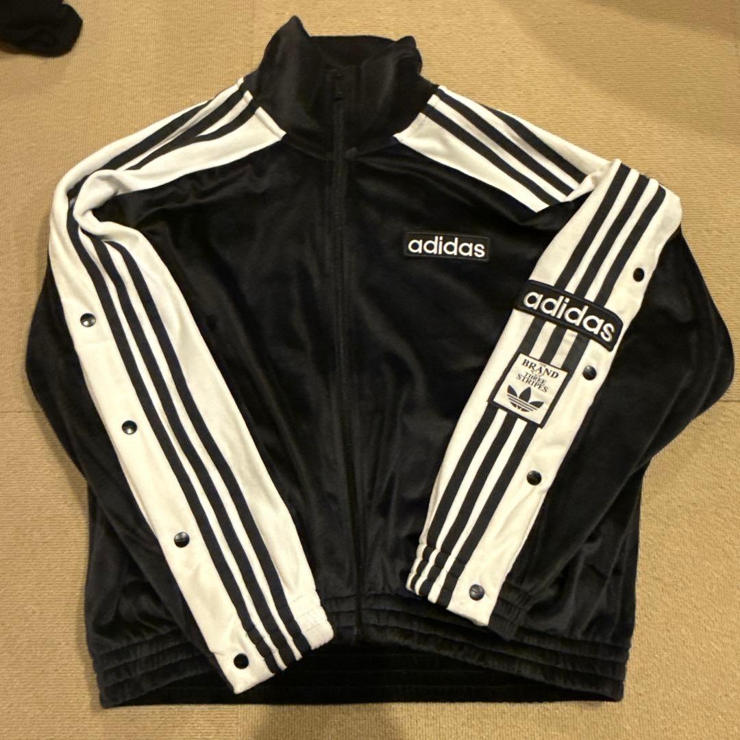 新品 adidas W ADIBREAK VELOUR TT 重盛さと美上のみ