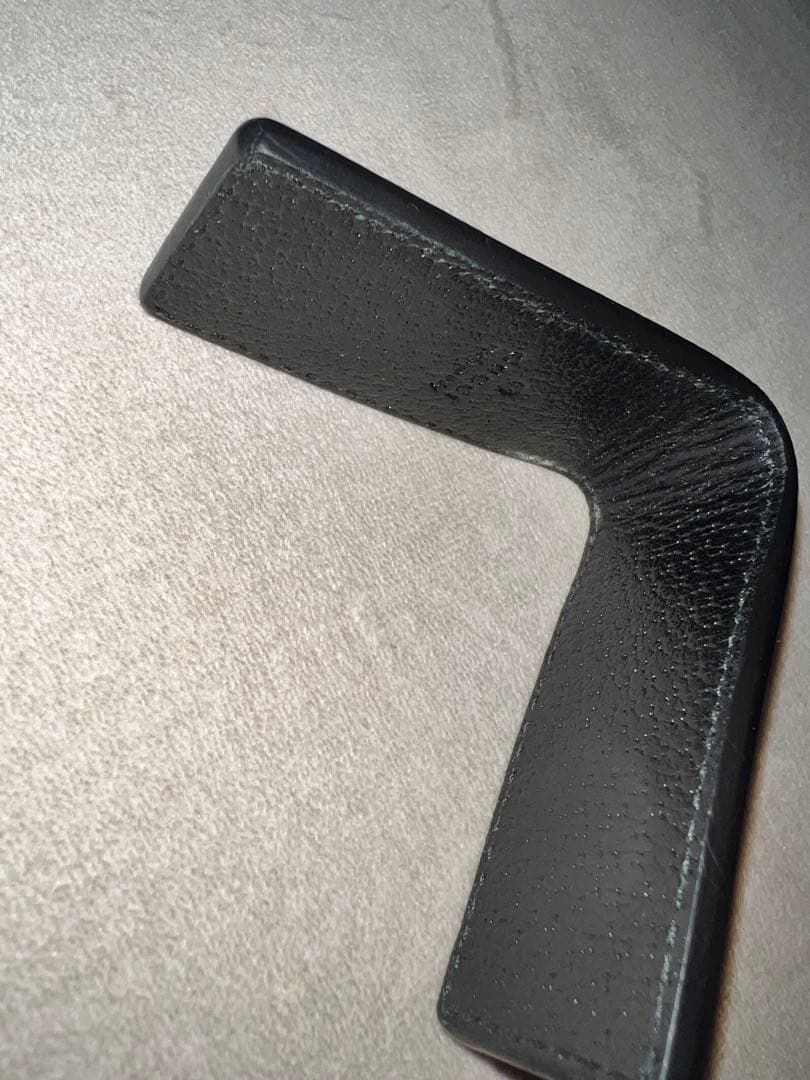 GUCCI　マネークリップ　マーモント　レザー 黒 ゴールドロゴ