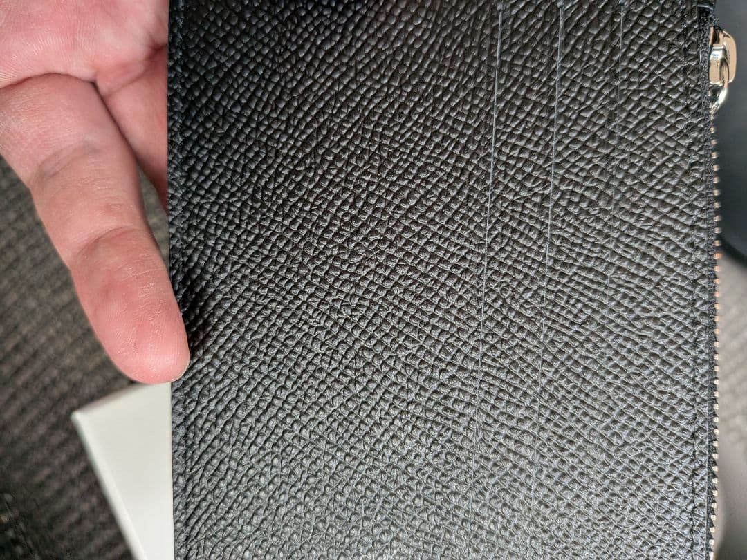 《しの》Maison Margiela ブラック 2つ折り　マネークリップ