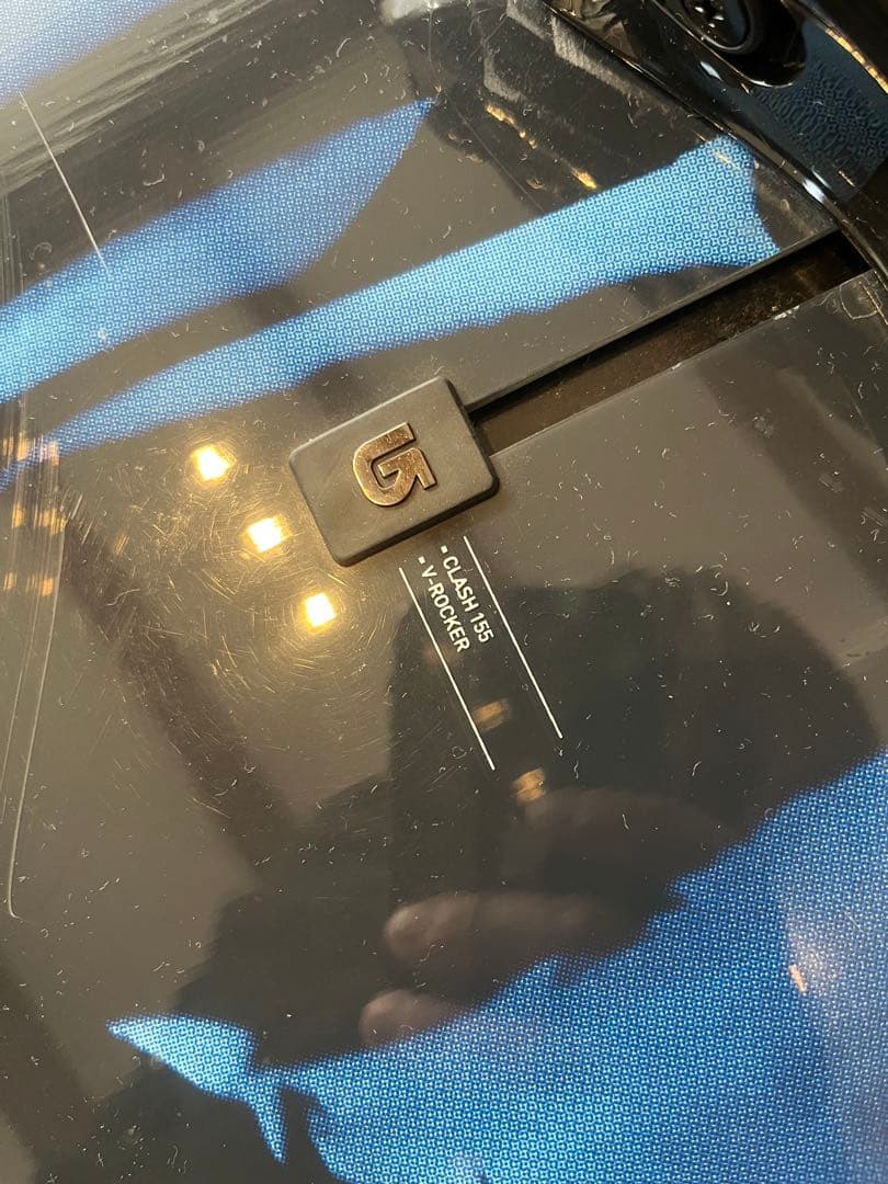 Burton CLASH 155 スノーボード3点　ソールカバー付き