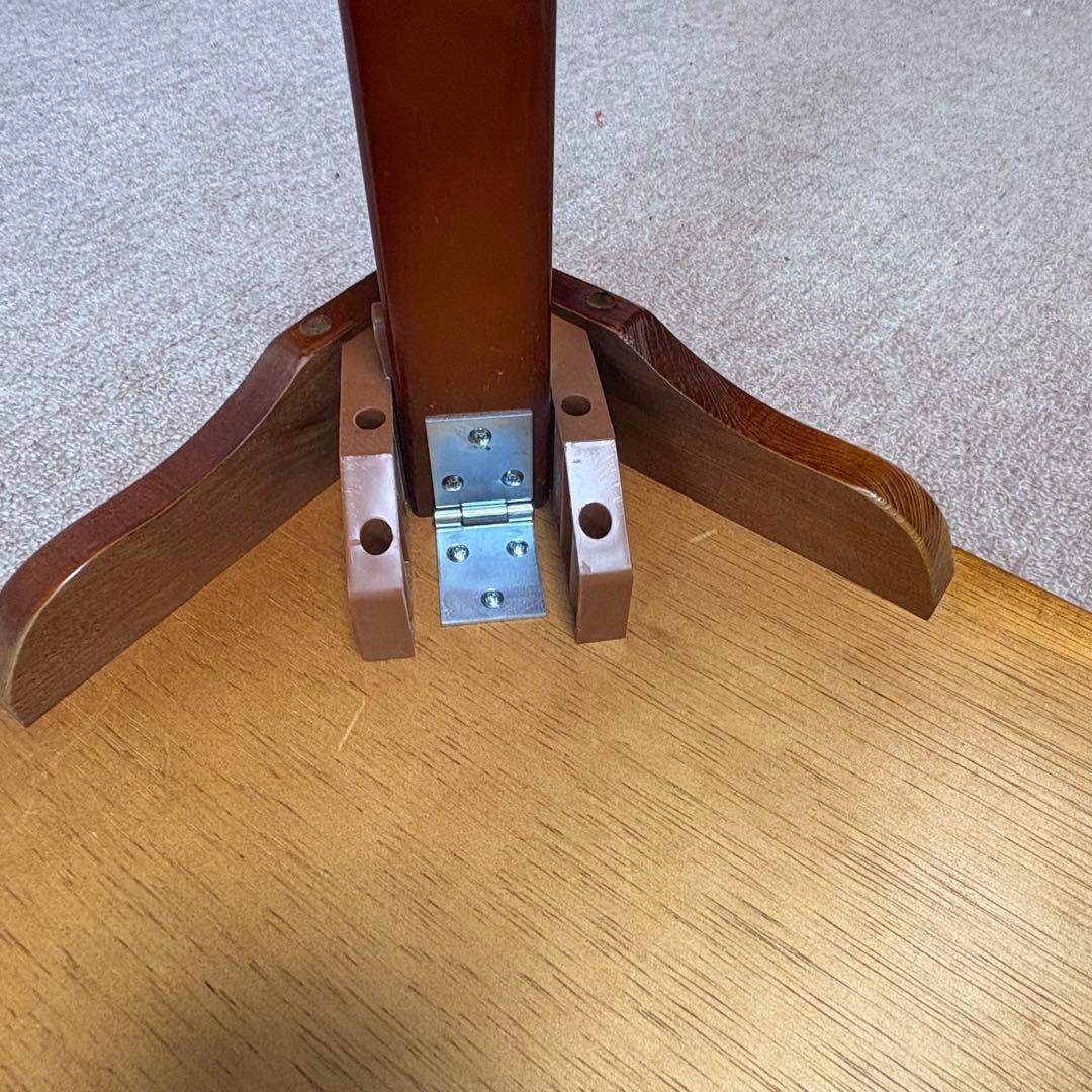 【新品】座卓 中田産業 演漆 天然木化粧合板 120×75×32江別近郊引取り可