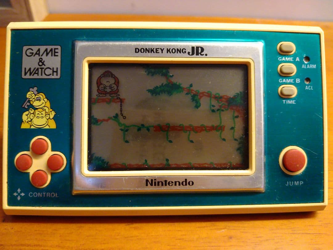 Nintendo　ゲームウォッチ　ドンキーコングJr　電池付き