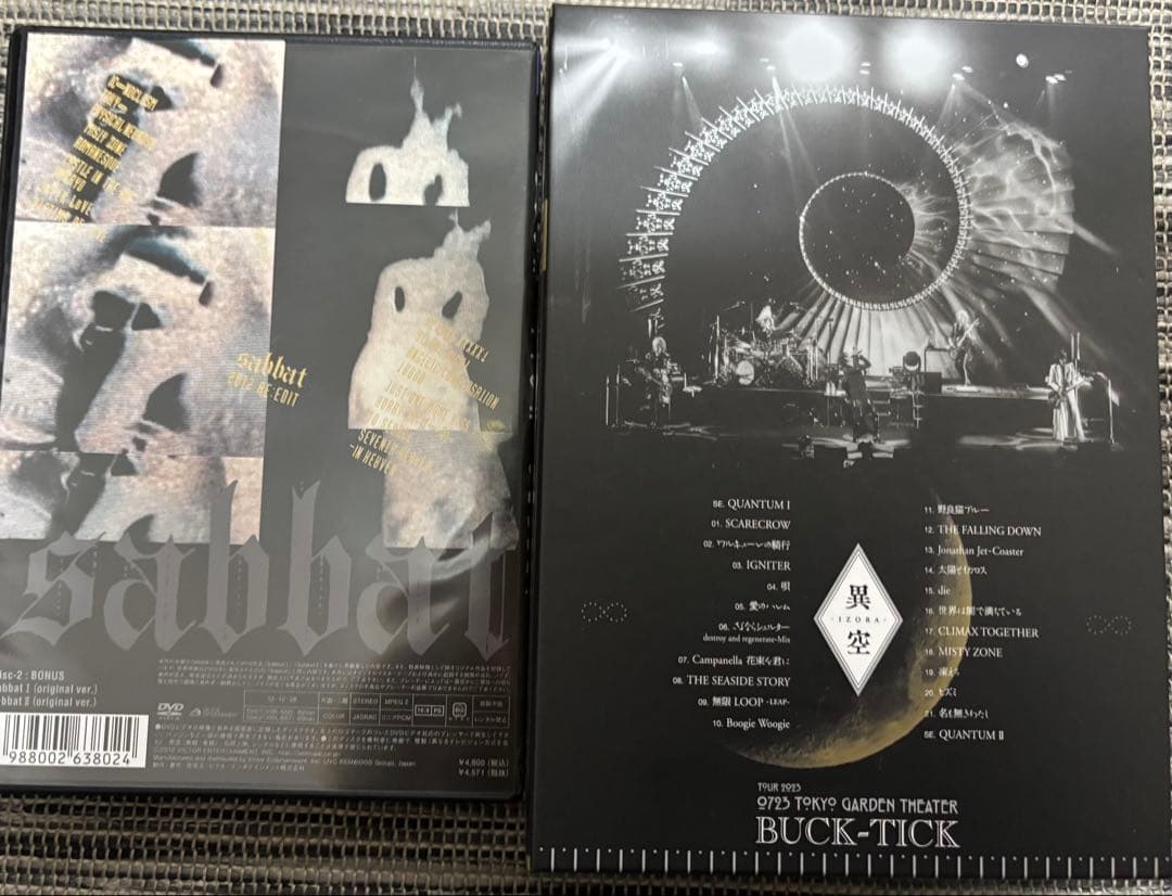 BUCK-TICK バクチクDVD tour2023異空/sabbat 極美品