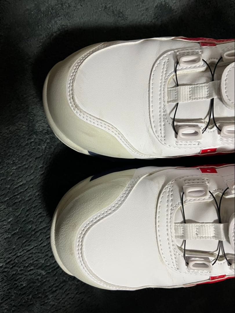 ASICS CP BOAシステム安全靴 ホワイト/レッド/ネイビー