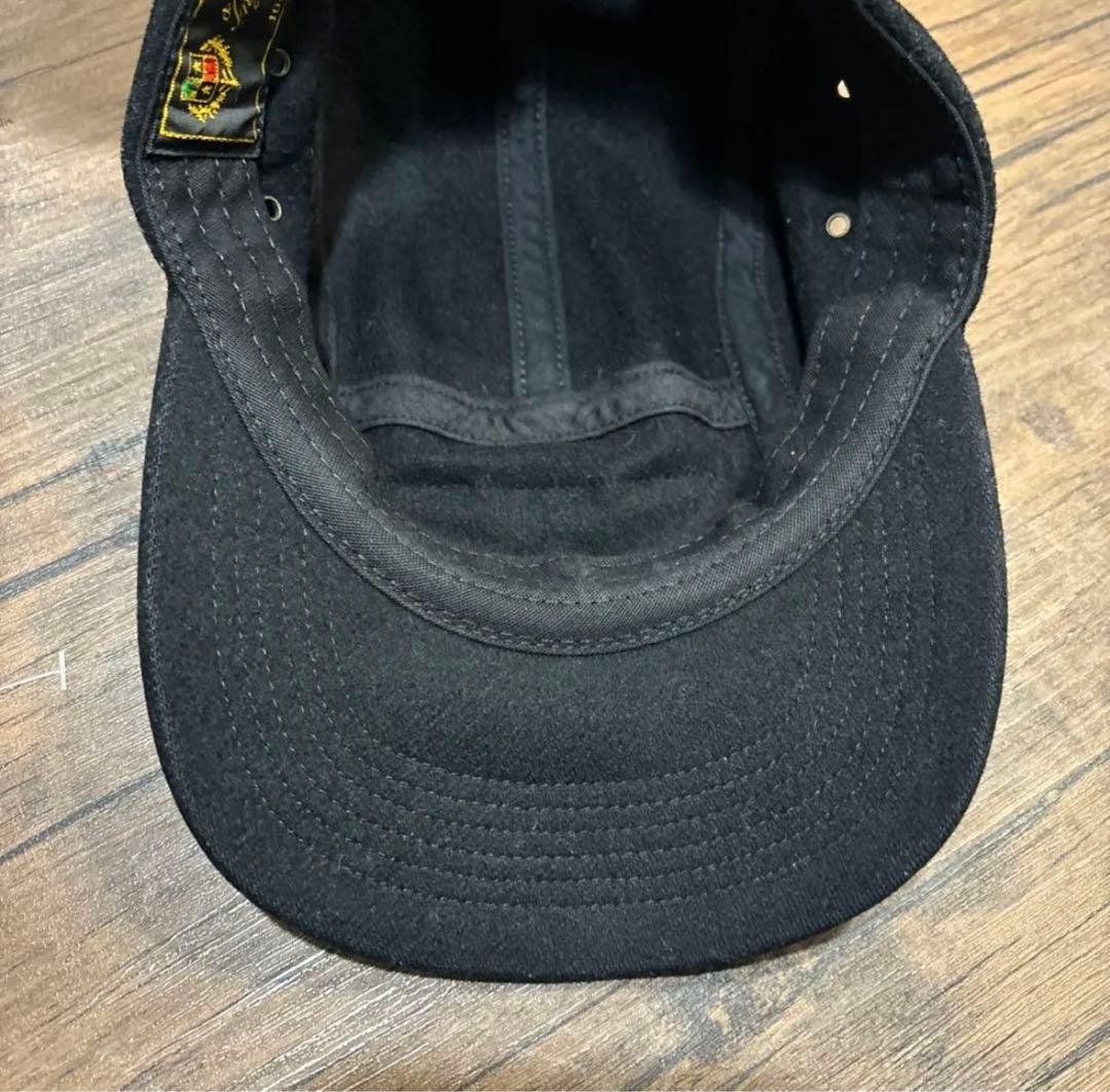 Supreme Wool Camp Cap 黒