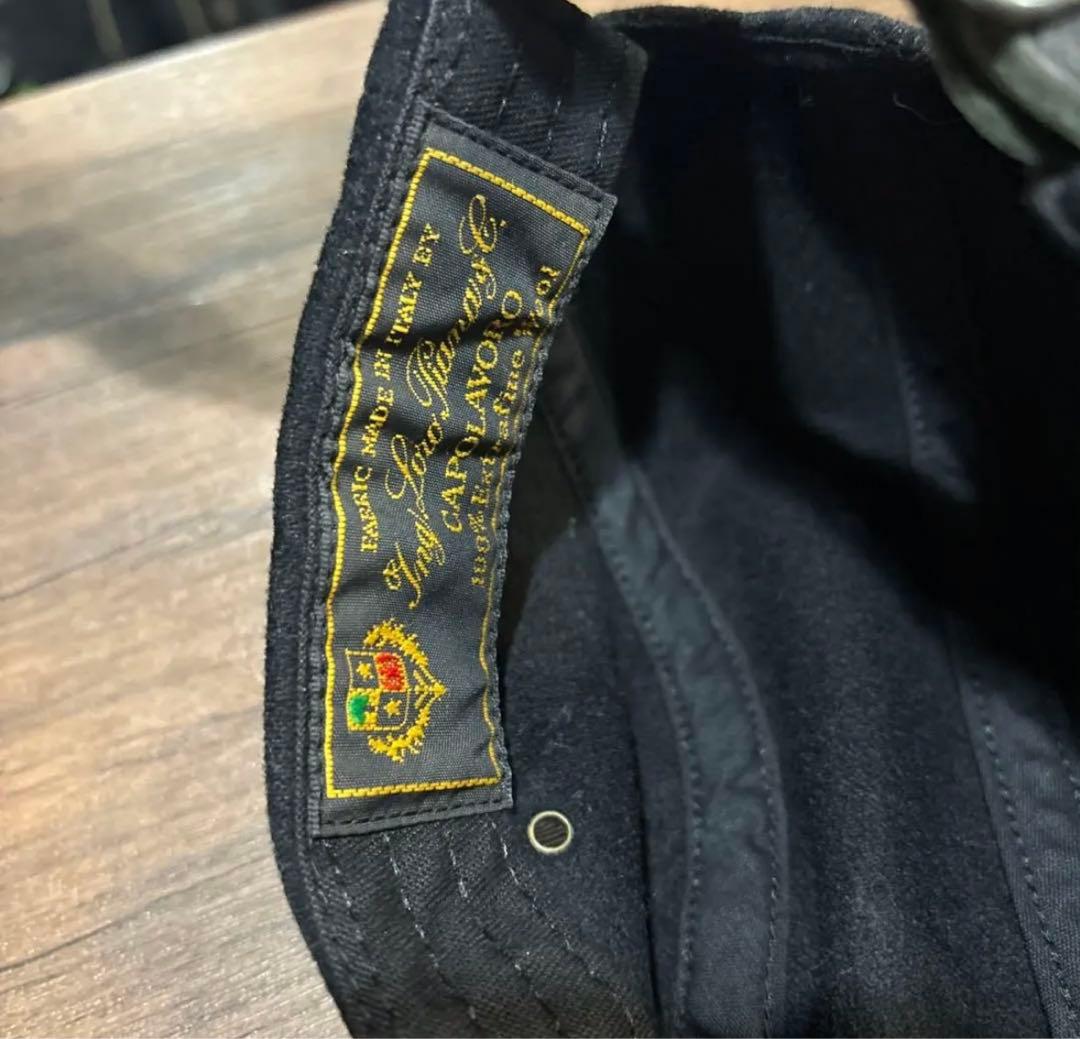 Supreme Wool Camp Cap 黒