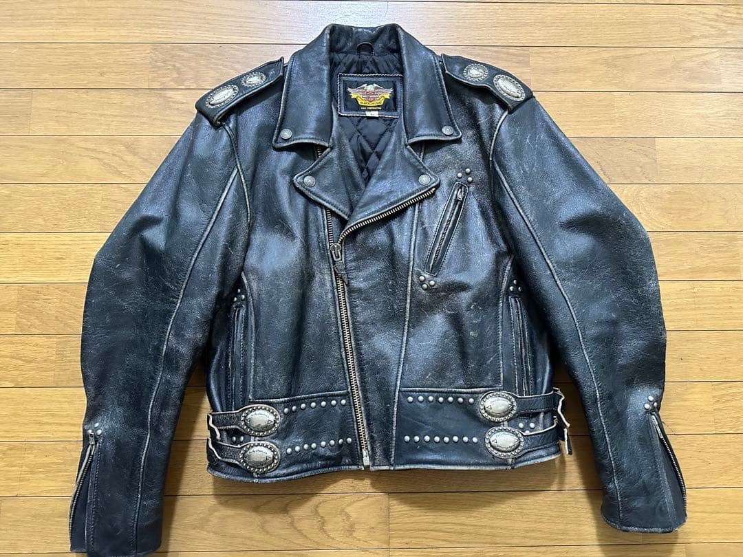 d*7様 HARLEY DAVIDSON ダブルライダースジャケット　 サイズ
