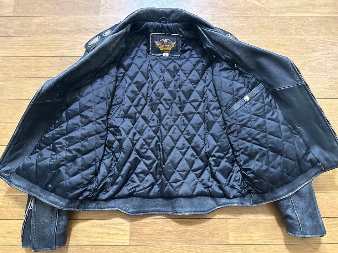 d*7様 HARLEY DAVIDSON ダブルライダースジャケット　 サイズ