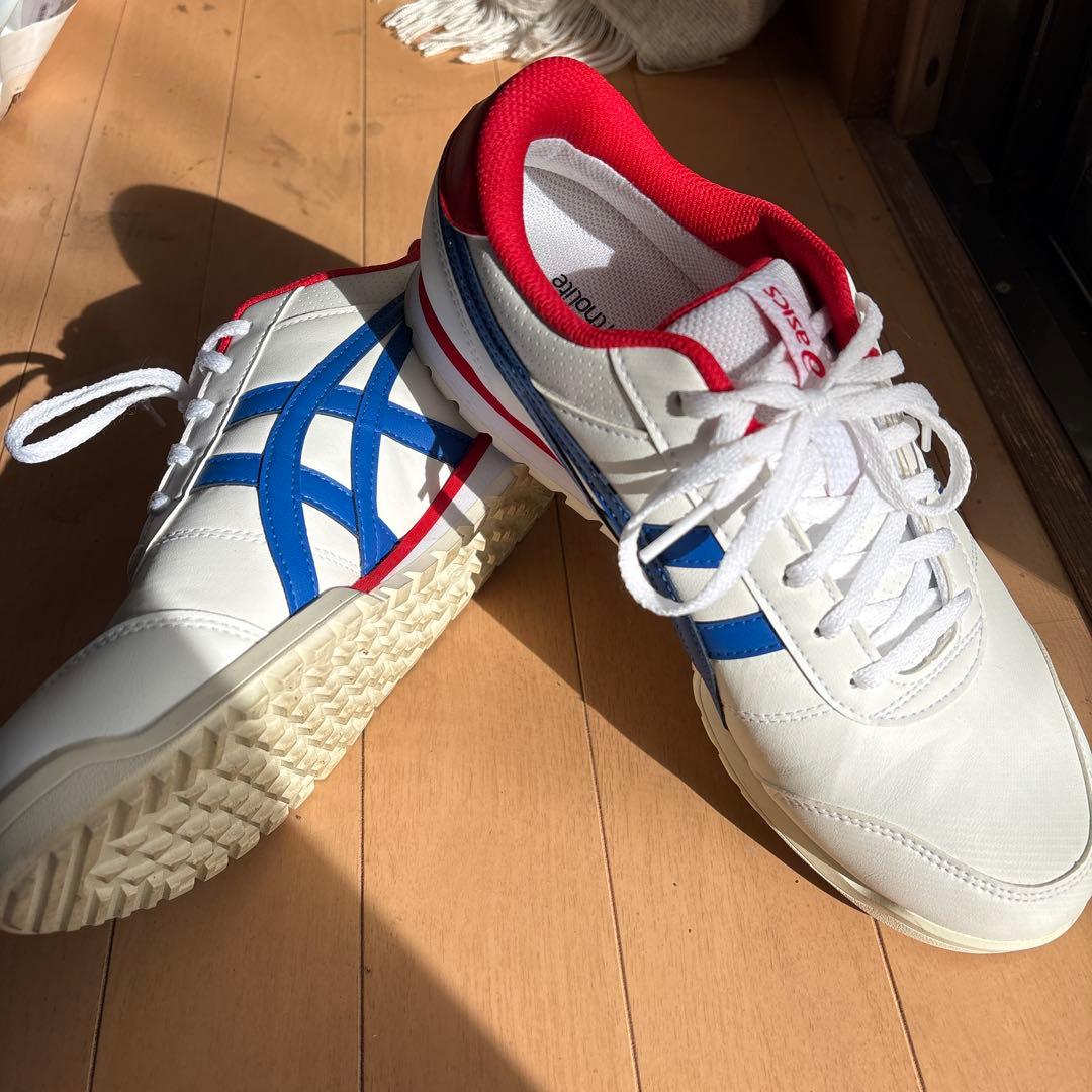 【美品。ほぼ新品。】asics Ortholite ゴルフシューズ　25.5cn