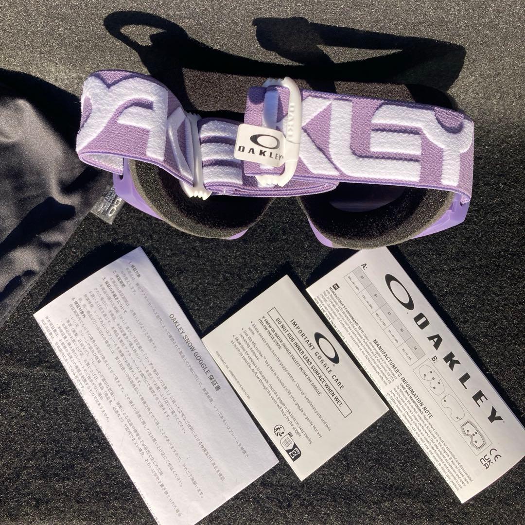 新品未使用　オークリースノーゴーグル　スノーゴーグル　ラインマイナーM ゴーグル