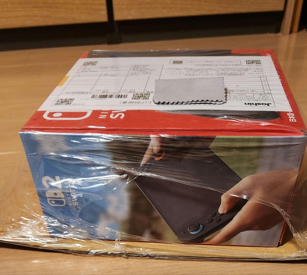 Nintendo Switch2 本体 新品未使用未開封　購入明細書付き